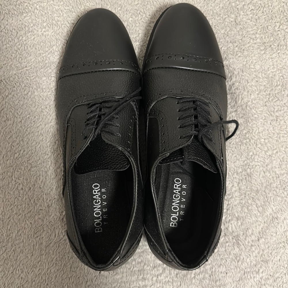 Bolongaro Trevor Brogue Shoes in Black. US Men’s Size 10. Worn once.